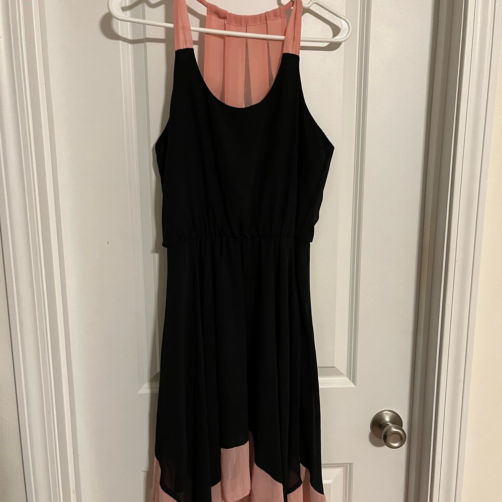 Sleeveless dress elastic waist 8